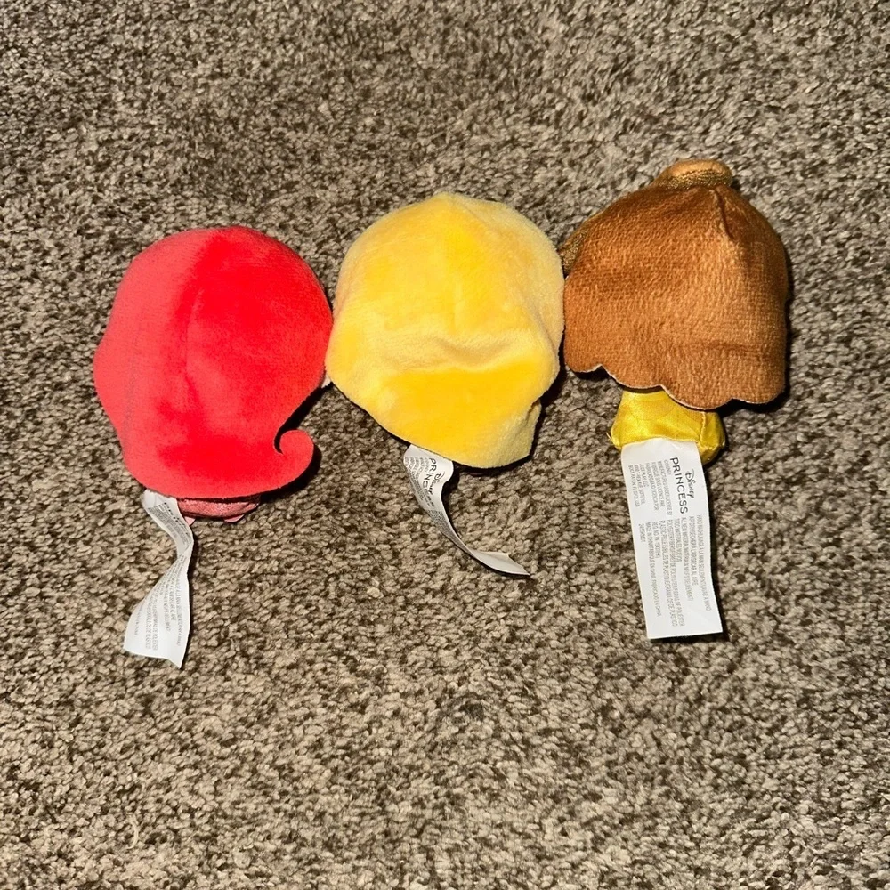 Disney Princess mini Plush Dolls